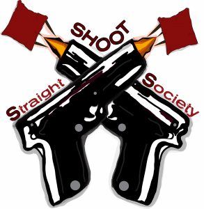 Shoot Straight Society Cornhole Club Logo
